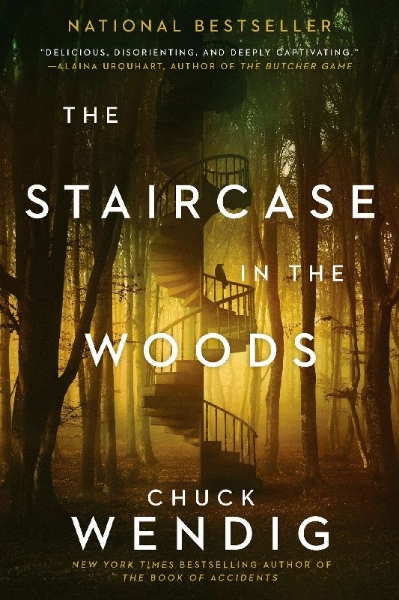Buchcover und Innenansicht für das Buch: The Staircase in the Woods