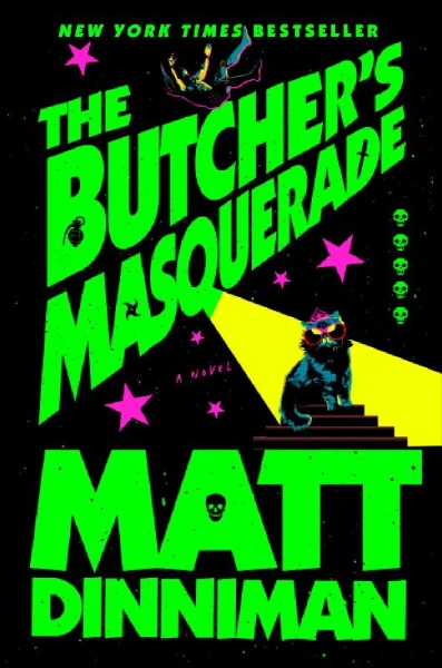 Buchcover und Innenansicht für das Buch: The Butcher's Masquerade