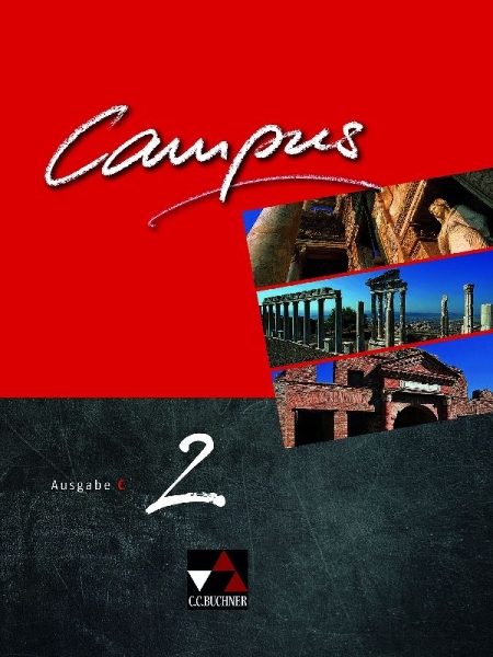 Buchcover und Innenansicht für das Buch: Campus C 2 - neu. Lehrbuch.
