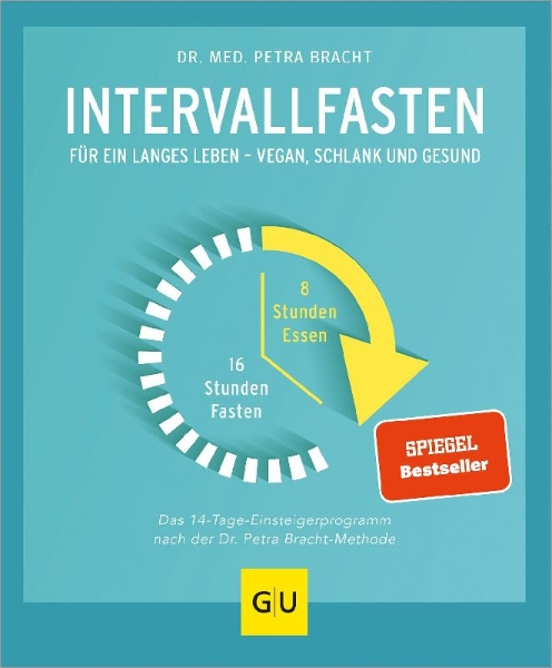 Buchcover und Innenansicht für das Buch: Intervallfasten