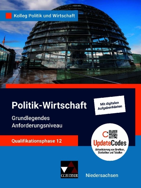 Buchcover und Innenansicht für das Buch: Kolleg Politik u. Wirt. NI Qualiphase 12 GA - neu