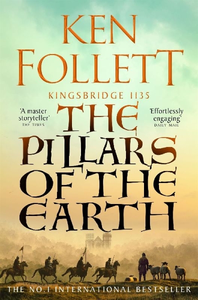 Buchcover und Innenansicht für das Buch: The Pillars of the Earth