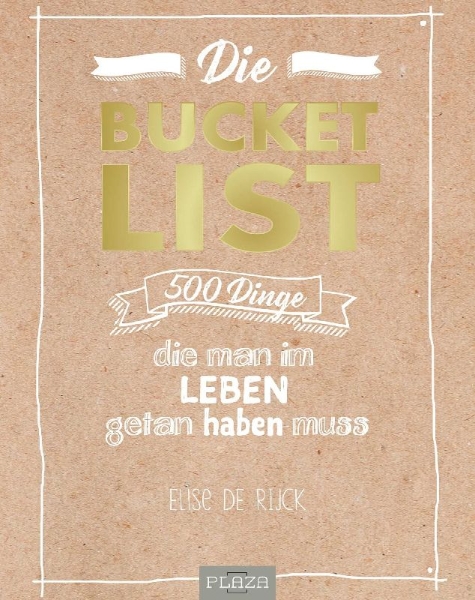 Buchcover und Innenansicht für das Buch: Die Bucket List
