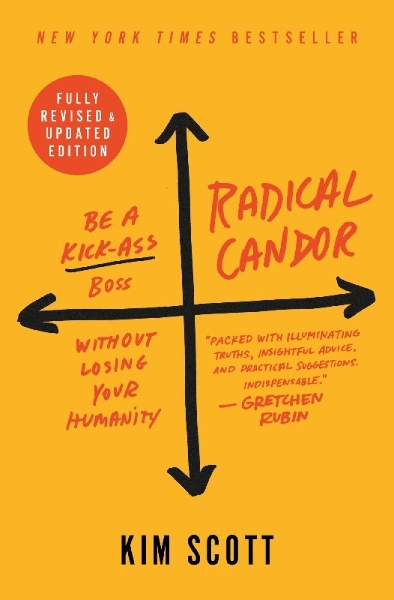 Buchcover und Innenansicht für das Buch: Radical Candor