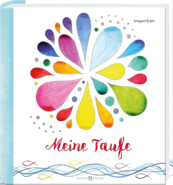 Buchcover und Innenansicht für das Buch: Meine Taufe - Erinnerungsalbum