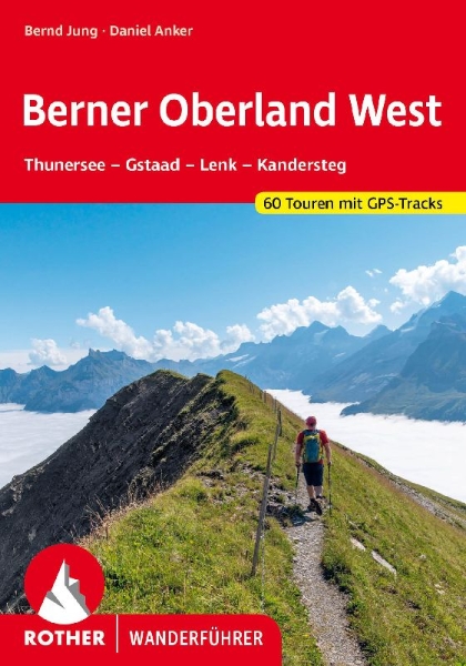 Buchcover und Innenansicht für das Buch: Berner Oberland West