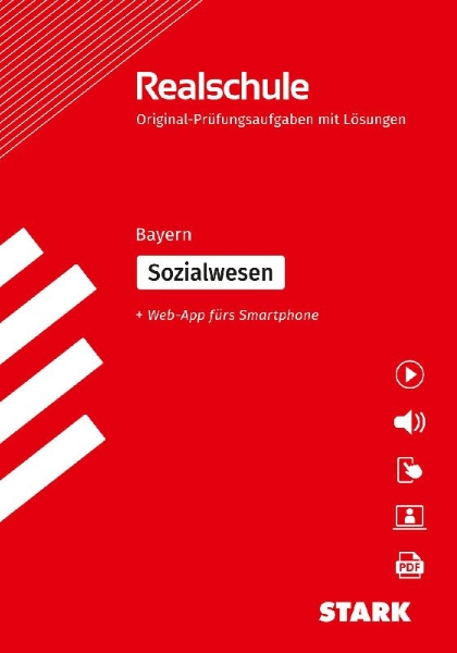 Buchcover und Innenansicht für das Buch: STARK Sozialwesen - Realschulabschluss Bayern - Prüfungsvorbereitung