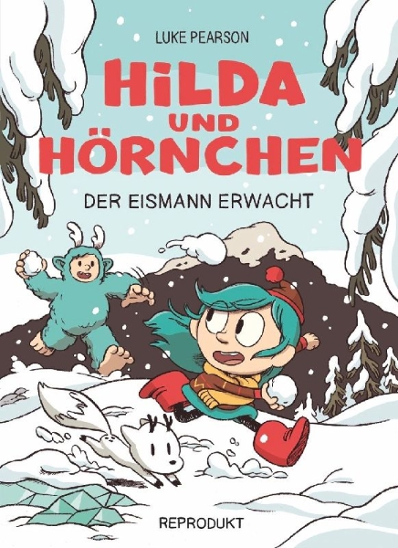 Buchcover und Innenansicht für das Buch: Hilda und Hörnchen 2