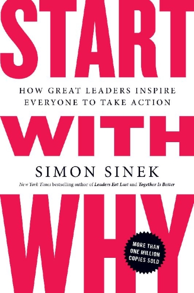 Buchcover und Innenansicht für das Buch: Start with Why