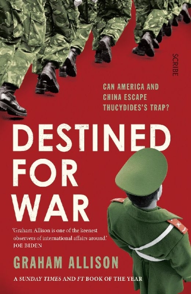 Buchcover und Innenansicht für das Buch: Destined for War