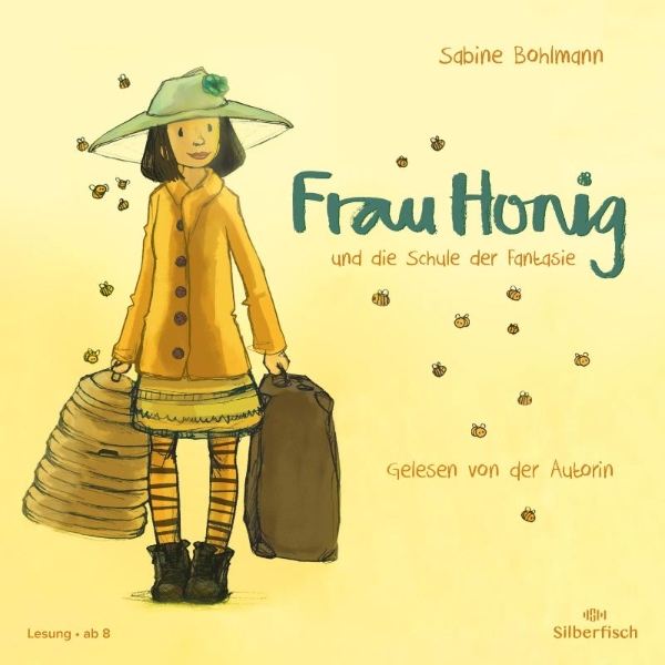 Buchcover und Innenansicht für das Buch: Frau Honig: Frau Honig und die Schule der Fantasie
