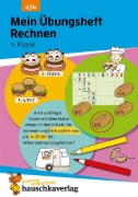 Buchcover und Innenansicht für das Buch: Mein Übungsheft Rechnen 4. Klasse
