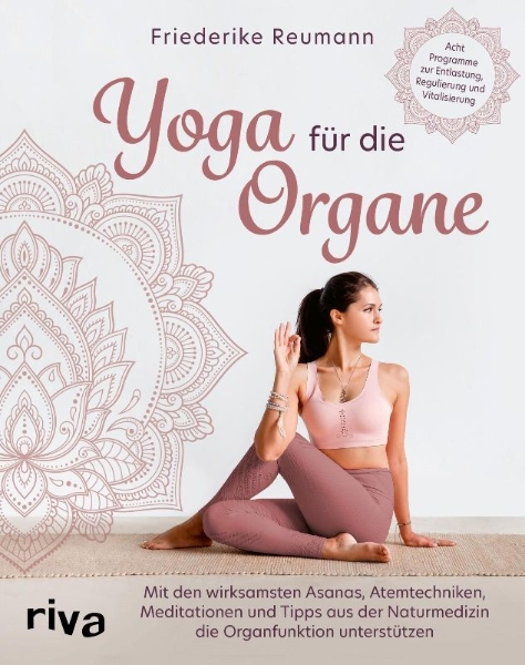 Buchcover und Innenansicht für das Buch: Yoga für die Organe