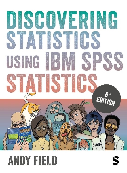 Buchcover und Innenansicht für das Buch: Discovering Statistics Using IBM SPSS Statistics