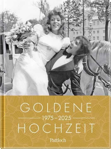 Buchcover und Innenansicht für das Buch: Goldene Hochzeit 1975 - 2025