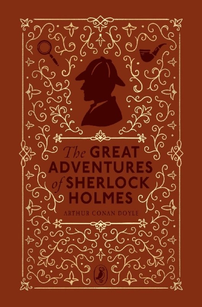 Buchcover und Innenansicht für das Buch: The Great Adventures of Sherlock Holmes
