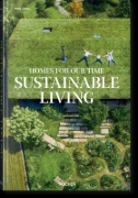 Buchcover und Innenansicht für das Buch: Homes for Our Time. Sustainable Living