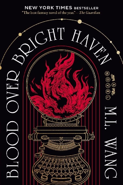 Buchcover und Innenansicht für das Buch: Blood Over Bright Haven