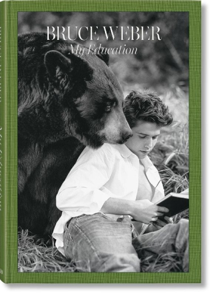 Buchcover und Innenansicht für das Buch: Bruce Weber. My Education