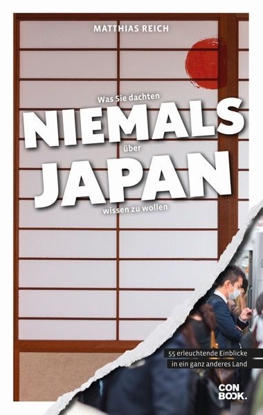 Buchcover und Innenansicht für das Buch: Was Sie dachten, NIEMALS über JAPAN wissen zu wollen