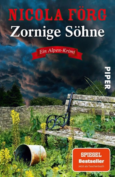 Buchcover und Innenansicht für das Buch: Zornige Söhne