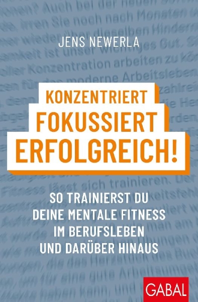 Buchcover und Innenansicht für das Buch: Konzentriert, fokussiert, erfolgreich!