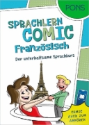 Buchcover und Innenansicht für das Buch: PONS Sprachlern-Comic Französisch