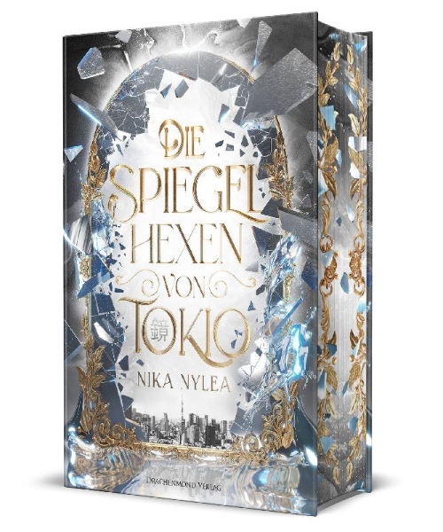 Buchcover und Innenansicht für das Buch: Die Spiegelhexen von Tokio