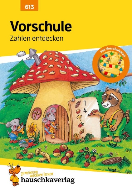 Buchcover und Innenansicht für das Buch: Vorschule: Zahlen entdecken
