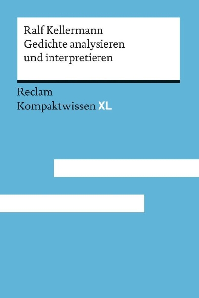 Buchcover und Innenansicht für das Buch: Gedichte analysieren und interpretieren