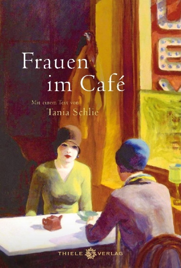 Buchcover und Innenansicht für das Buch: Frauen im Café