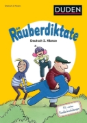 Buchcover und Innenansicht für das Buch: Räuberdiktate 2. Klasse