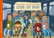 Buchcover und Innenansicht für das Buch: Lesen ist doof Postkarten-Set