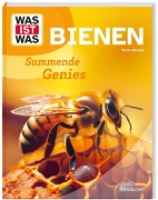 Buchcover und Innenansicht für das Buch: WAS IST WAS Bienen. Summende Genies
