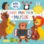 Buchcover und Innenansicht für das Buch: Hör mal (Soundbuch): Wir machen Musik