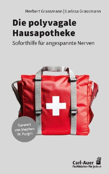Buchcover und Innenansicht für das Buch: Die polyvagale Hausapotheke