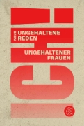Buchcover und Innenansicht für das Buch: ICH! Neue ungehaltene Reden ungehaltener Frauen