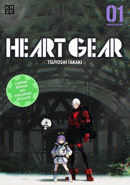 Buchcover und Innenansicht für das Buch: Heart Gear - Band 1 - Limited Edition