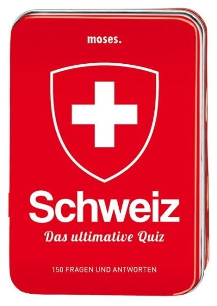 Buchcover und Innenansicht für das Buch: Schweiz - Das ultimative Quiz