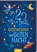 Buchcover und Innenansicht für das Buch: 222 Geschichten zur Guten Nacht