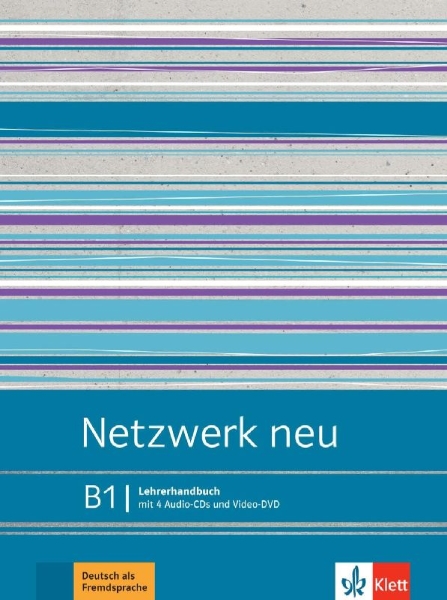 Buchcover und Innenansicht für das Buch: Netzwerk neu B1. Lehrerhandbuch mit 4 Audio-CDs und Video-DVD
