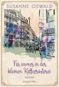 Buchcover und Innenansicht für das Buch: Für immer in der kleinen Kaffeerösterei