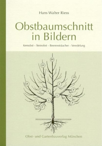 Buchcover und Innenansicht für das Buch: Obstbaumschnitt in Bildern