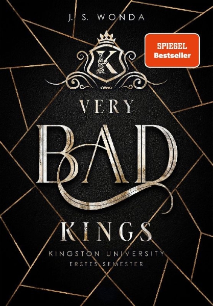 Buchcover und Innenansicht für das Buch: Very Bad Kings