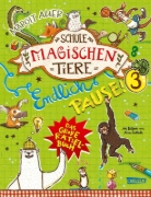 Buchcover und Innenansicht für das Buch: Die Schule der magischen Tiere: Endlich Pause! Das große Rätselbuch Band 3