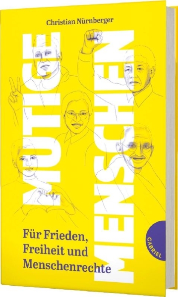 Buchcover und Innenansicht für das Buch: Mutige Menschen