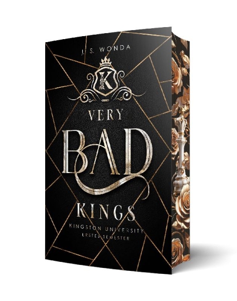 Buchcover und Innenansicht für das Buch: Very Bad Kings
