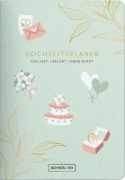 Buchcover und Innenansicht für das Buch: Hochzeitsplaner