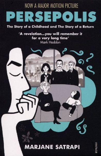Buchcover und Innenansicht für das Buch: Persepolis I & II