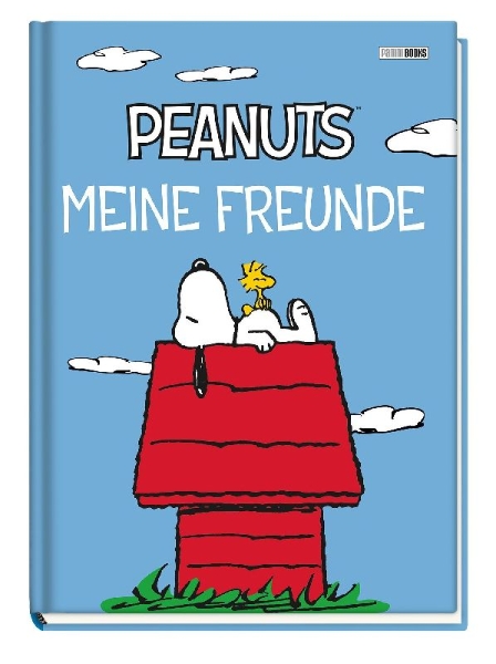 Buchcover und Innenansicht für das Buch: Peanuts: Meine Freunde